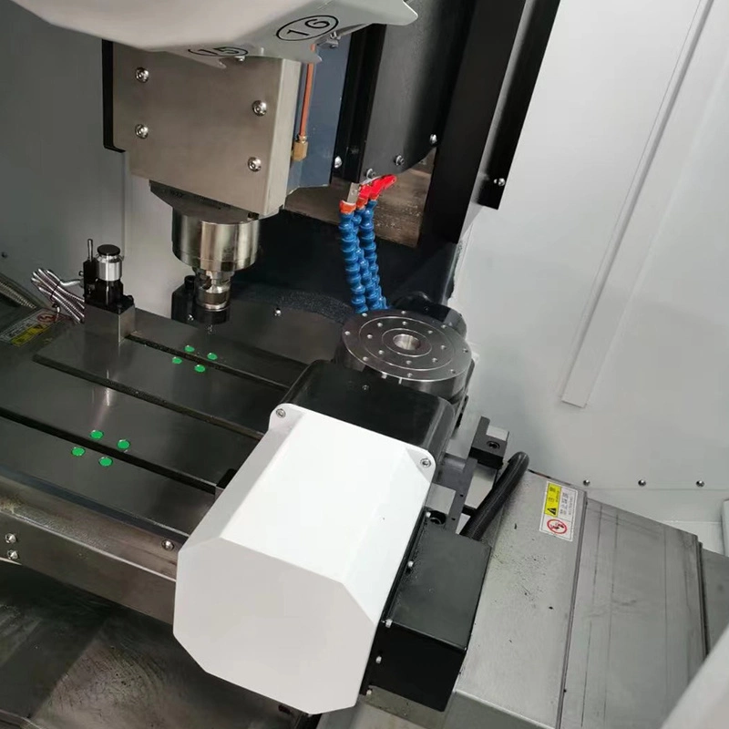 4 Axis Disk Tool Changer CNC Milling Machine with 24000 Rpm Shaft for Aluminum Process