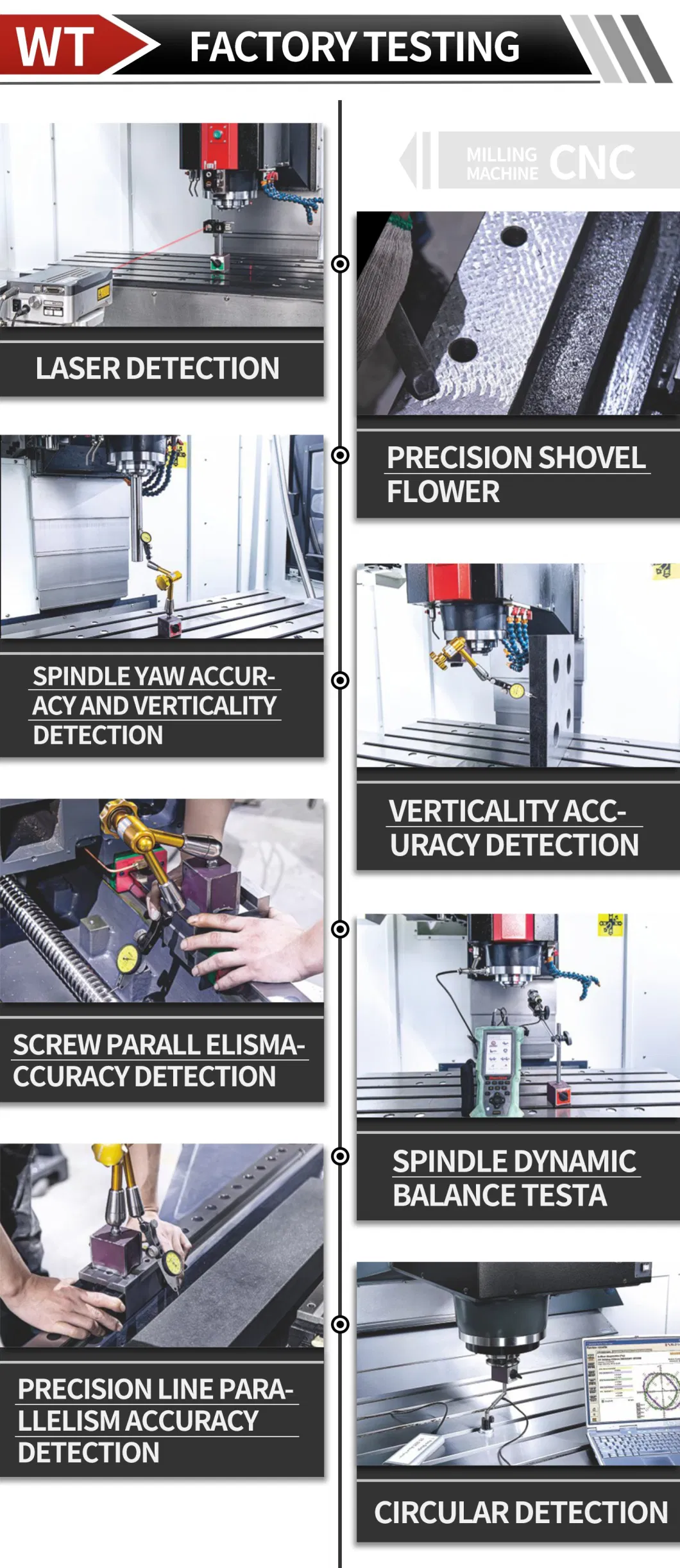 High Precision Vertical 3 4 5 Axis CNC Milling Machine Tools Milling Center for Metal Working