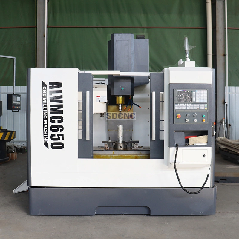 Small CNC Vertical Milling Center - Vmc650 Mini Metal Machining Machine