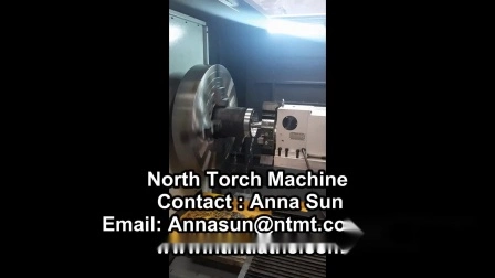 High Quality Facing CNC Lathe for Turning Tyre Mold, Flange, Shipyard Propeller, Electrode Praphite