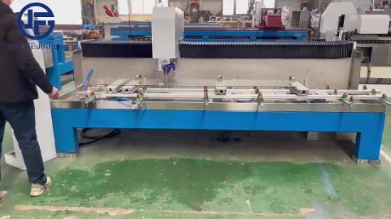 Automatic Glass Processing Machinery CNC Glass Working Center Glass Processing Center